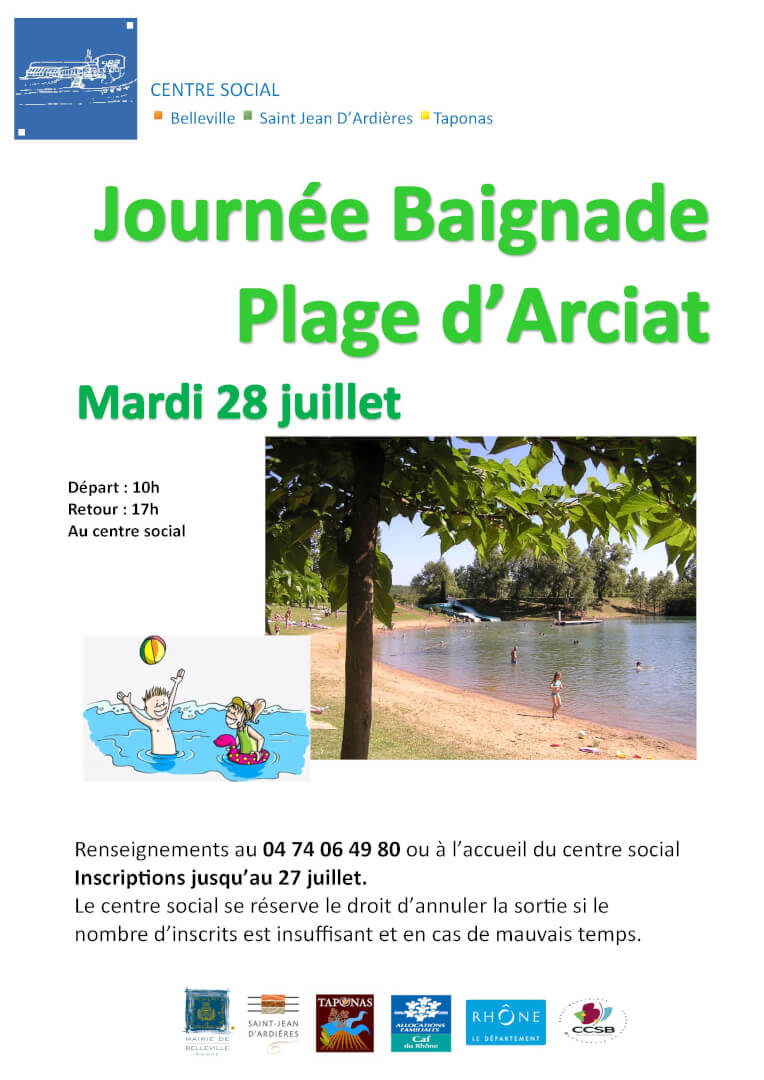 Affiche lac de crèches