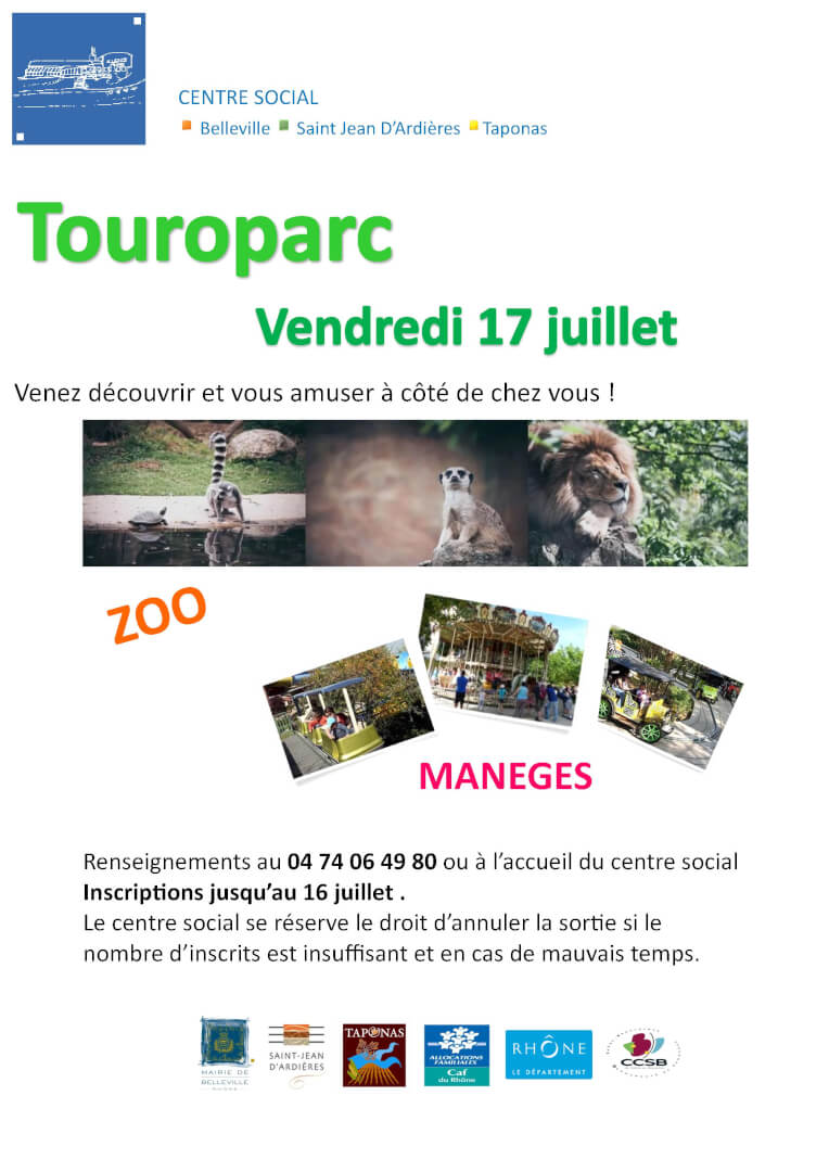 Affiche touroparc