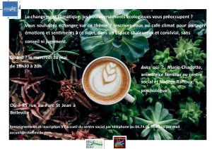 Affiche café climat version 2