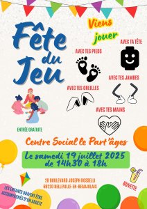 Fête du jeu du 19 juillet